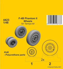 1/48 CMK F-4B Phantom Wheels (for Tamiya kit) Resin