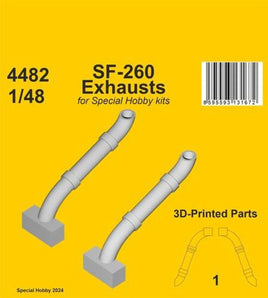 1/48 CMK SF-260 Exhausts / for SH kits