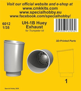 1/35 CMK UH-1B Huey Exhaust for Trumpeter kit