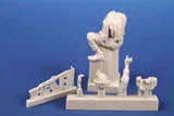 1/35 CMK German Infantryman Carried on Hetzer 1944/45 1/35 Resin Figure Model Kit