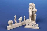 1/35 CMK German Infantryman Carried on Hetzer 1944/45 1/35 Resin Figure Model Kit