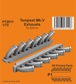 1/72 CMK Tempest Mk.V Exhausts