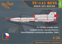 1/35 Clear Prop Aircraft Tu-143 Reys photo reconnaissance