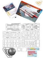 1/35 Clear Prop Aircraft Tu-143 Reys photo reconnaissance