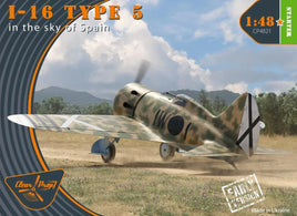 1/48 Clear Prop I-16 type 5 (in the sky of Spain early version) - MPM Hobbies