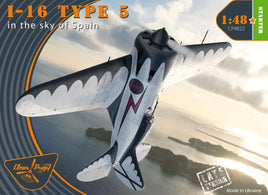 1/48 Clear Prop I-16 type 5 (in the sky of Spain late version) - MPM Hobbies