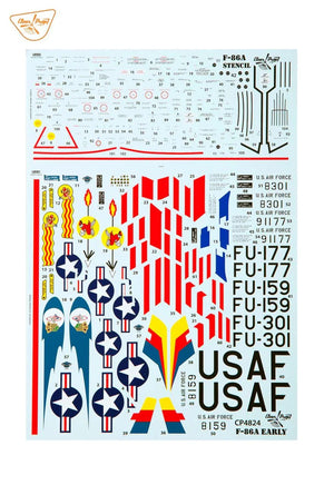 1/48 Clear Prop F-86A Sabre Advanced Plastic Model Kit - MPM Hobbies
