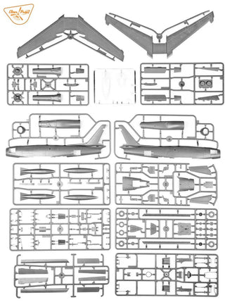1/48 Clear Prop F-86A Sabre Advanced Plastic Model Kit - MPM Hobbies