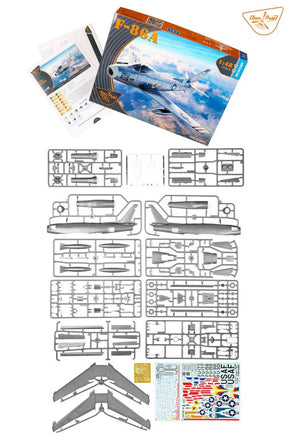 1/48 Clear Prop F-86A Sabre Advanced Plastic Model Kit - MPM Hobbies