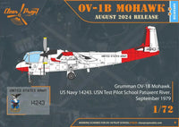 1/72 Clear Prop OV-1B Mohawk Pilot School Advanced Plastic Model Kit - MPM Hobbies