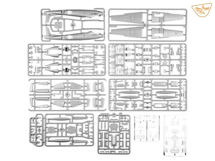 1/72 Clear Prop OV-1B Mohawk Pilot School Advanced Plastic Model Kit - MPM Hobbies
