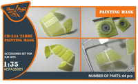 1/35 Clear Prop CH-54 painting mask (ICM kit 53054) - MPM Hobbies