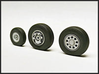 1/48 Clear Prop F-35A wheel set - MPM Hobbies