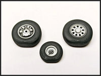 1/48 Clear Prop F-35A wheel set - MPM Hobbies