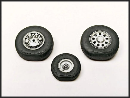 1/48 Clear Prop F-35A wheel set - MPM Hobbies