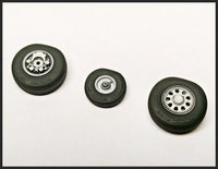 1/48 Clear Prop F-35A wheel set - MPM Hobbies