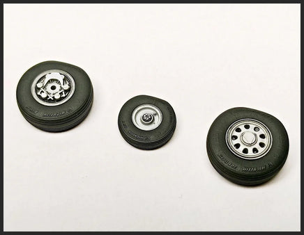 1/48 Clear Prop F-35A wheel set - MPM Hobbies