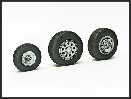 1/48 Clear Prop F-35A wheel set - MPM Hobbies