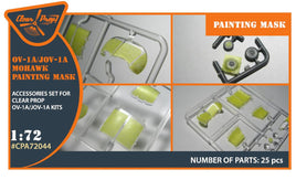 1/72 Clear Prop OV-1 A/JOV-1A Mohawk for CP kit painting mask