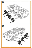 1/48 Clear Prop BTR-4 Wheel Set - MPM Hobbies