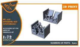 1/72 Clear Prop Me-410 B-1/U2/U4/R4 interior (Airfix, Finemolds) - MPM Hobbies
