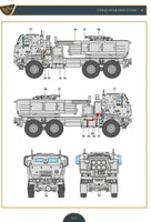 1/72 Clear Prop M-142 Himars in Ukrainian Armed forces Decal Set - MPM Hobbies
