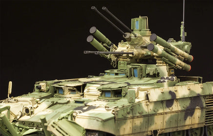 1/35 Meng Russian “TERMINATOR” Fire Support Combat Vehicle BMPT w/KMT-8 Mine Cleaning System & EMT Electromagnetic Countermine System - TS010 - MPM Hobbies