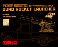 1/35 Meng Pickup Quad Rocket Launcher - SPS040 - MPM Hobbies