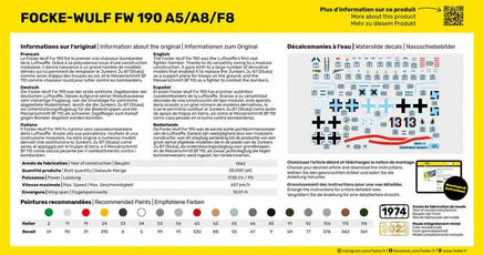 1/72 Heller Focke-Wulf FW-190 A5/A8/F8 - MPM Hobbies