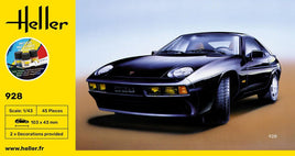 1/43 Heller Porsche 928 STARTER KIT