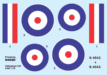 1/72 Roden Felixstowe F.2A (With upper wing gunner position) - 47 - MPM Hobbies