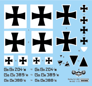 1/72 Roden Gotha G.II, G.III - 2 - MPM Hobbies