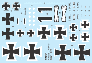 1/72 Roden Albatros D.V/Va - 32 - MPM Hobbies