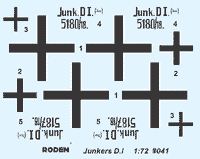 1/72 Roden Junkers D.1 - 41 - MPM Hobbies