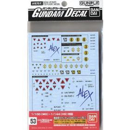 1/100 Gundam Decal HGUC 0800 Series Federation 53