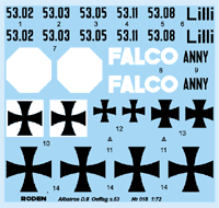 1/72 Roden Albatros D.III Oeffag s.53 - 18 - MPM Hobbies