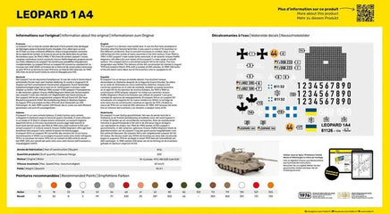 1/35 Heller Leopard 1A4 - MPM Hobbies