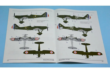 1/32 Dora Wings Dewoitine D510 French Air Force Monoplane Fighter - MPM Hobbies