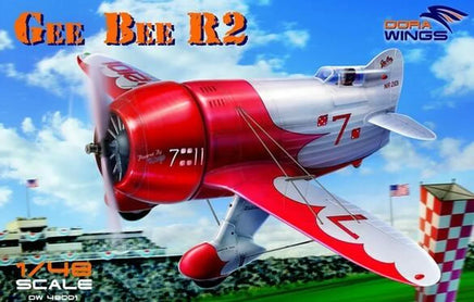 1/48 Dora Wings Gee Bee R2 Super Sportster Aircraft - MPM Hobbies