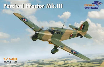 1/48 Dora Wings Percival Proctor Mk III British Radio Trainer Aircraft - MPM Hobbies
