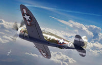 1/48 Dora Wings Republic P-47C-2 Thunderbolt Plastic Model Kit - MPM Hobbies