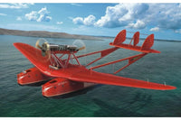 1/72 Dora Wings Savoia Marchetti S55 Record Flight Flying Boat Aircraft w/Resin Engine (9"L, 13" Wingspan) - MPM Hobbies