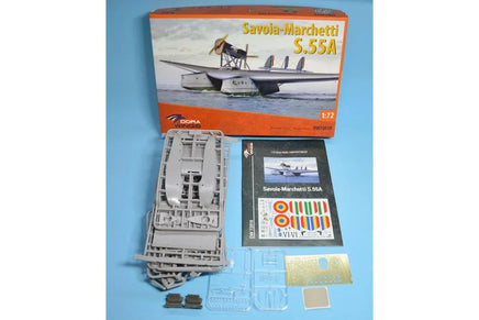 1/72 Dora Wings Savoia Marcetti S.55A Plastic Model Kit - MPM Hobbies