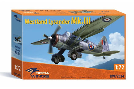 1/72 Dora Wings Westland Lysander Mk III Aircraft - MPM Hobbies