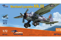 1/72 Dora Wings Westland Lysander Mk III Aircraft - MPM Hobbies