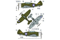 1/72 Dora Wings Republic P-43 Lancer (reconnaissance) Plastic Model Kit - MPM Hobbies