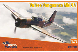 1/72 Dora Wings Vultee Vengeance MkI/IA Plastic Model Kit - MPM Hobbies
