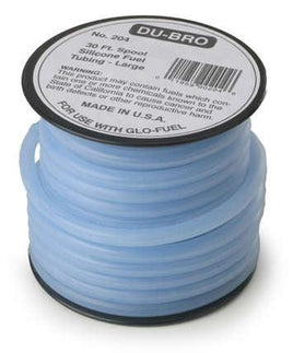 DU-BRO 1/8 "ID Super Blue Silicone Tubing (30 Spool) Large - 204 - MPM Hobbies