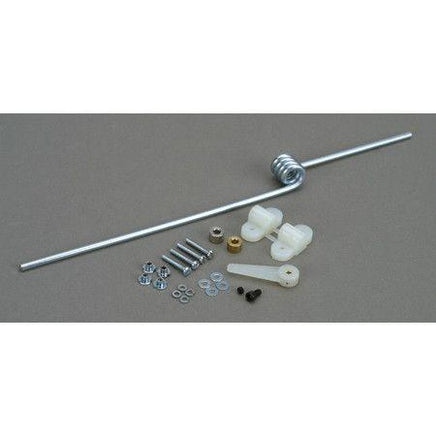 DU-BRO 6-5/8" Straight Wire Only Steerable Nose Gear - 154 - MPM Hobbies