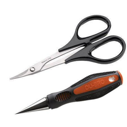 DU-BRO Curved Scissors & Reamer Set - 2330 - MPM Hobbies